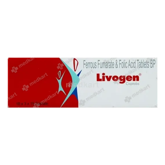 livogen tablet 15's